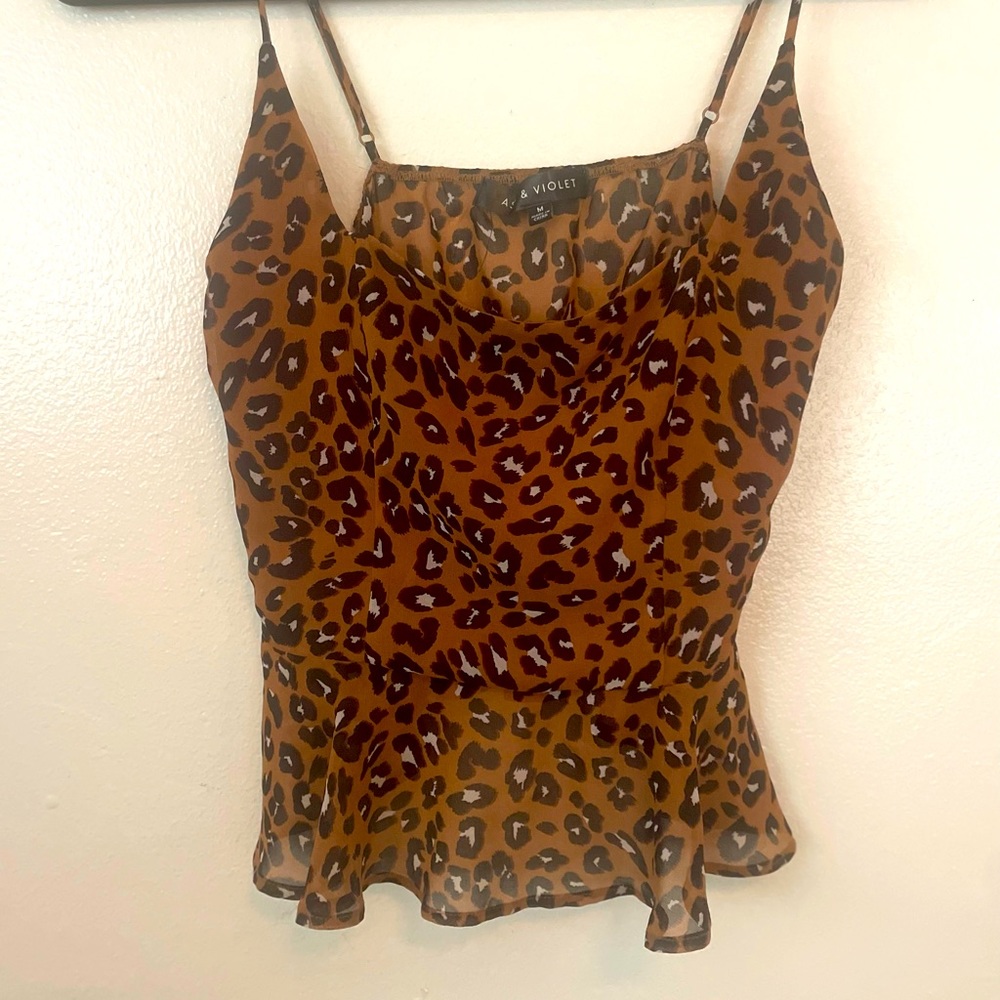 Ash & Violet Tank Blouse Size M